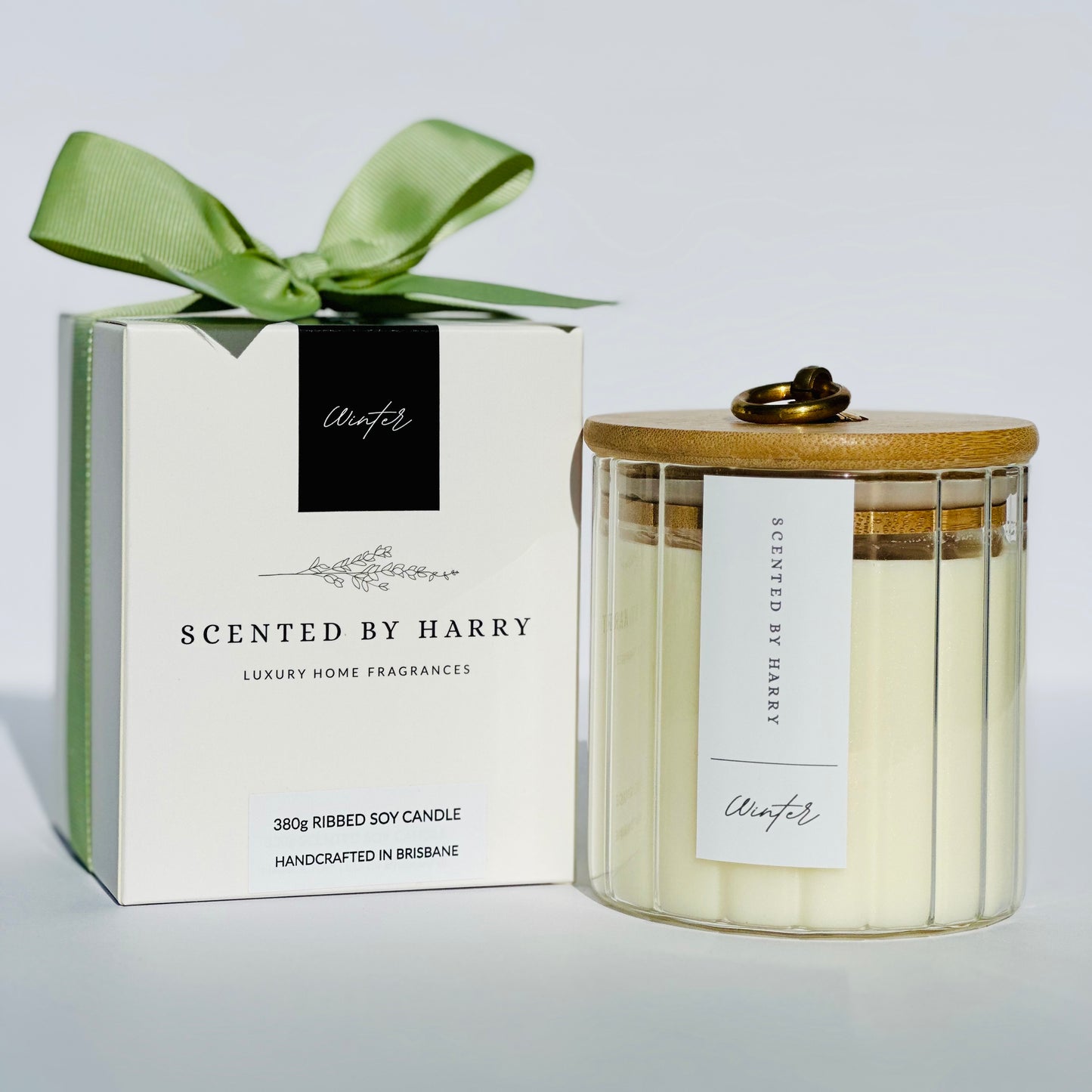Winter - Ribbed Candle 380g
