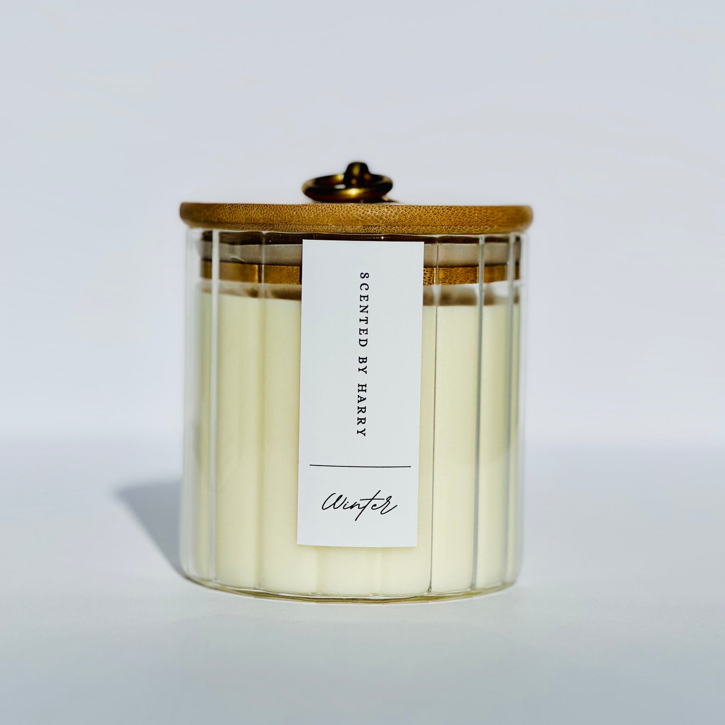 Winter - Ribbed Candle 380g