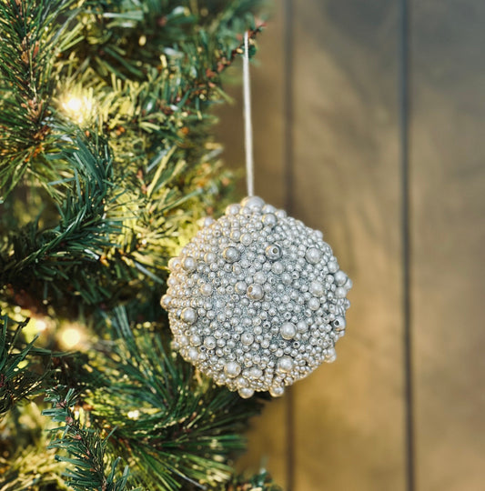 Pearl Ball Ornament