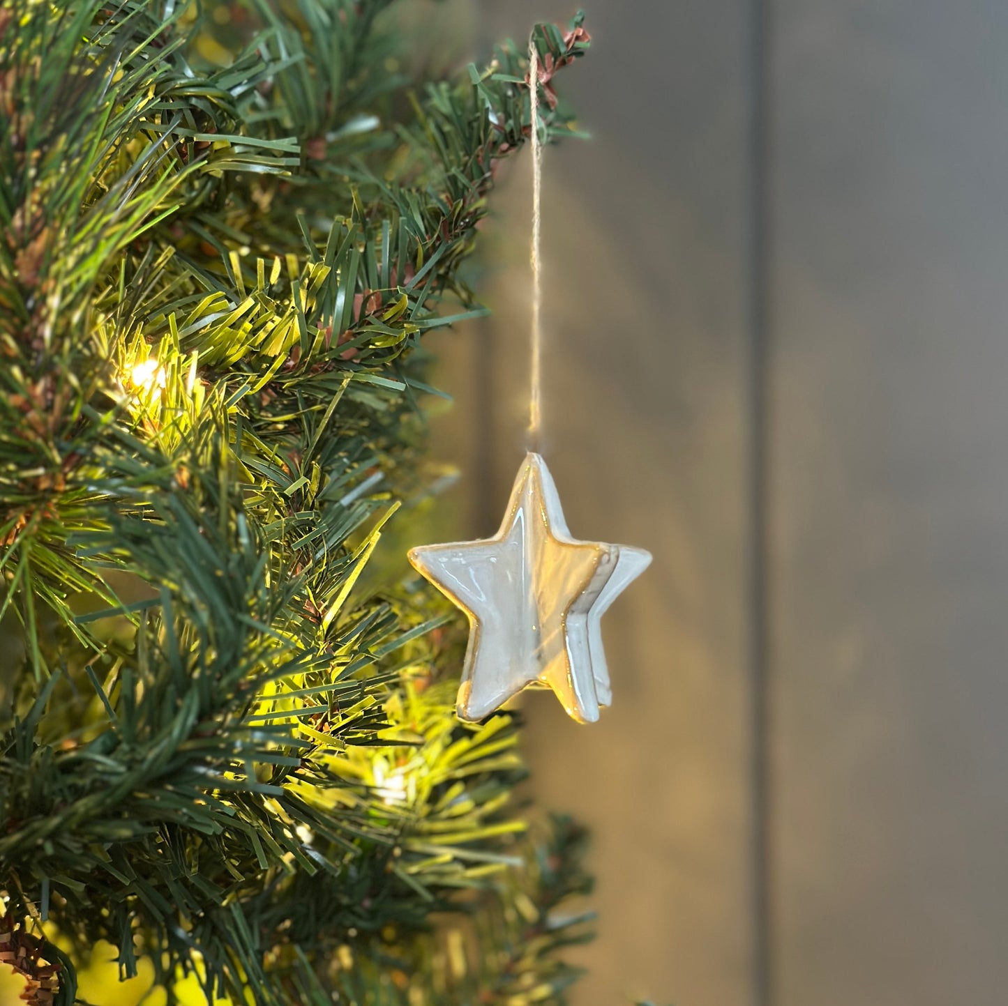 Ceramic Star Ornament