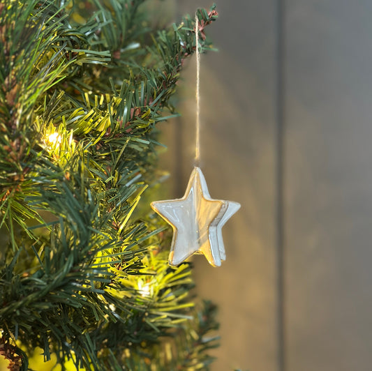 Ceramic Star Ornament