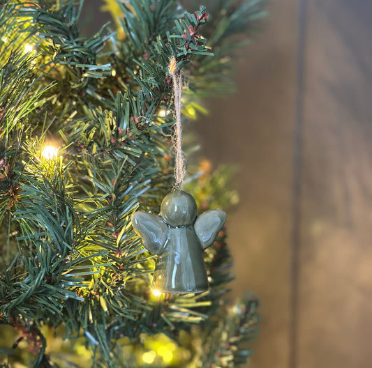 Ceramic Angel Ornament