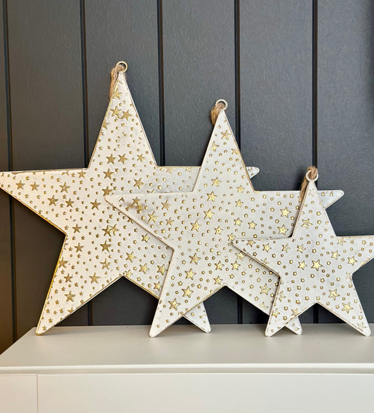 Stars Decor - set of 3