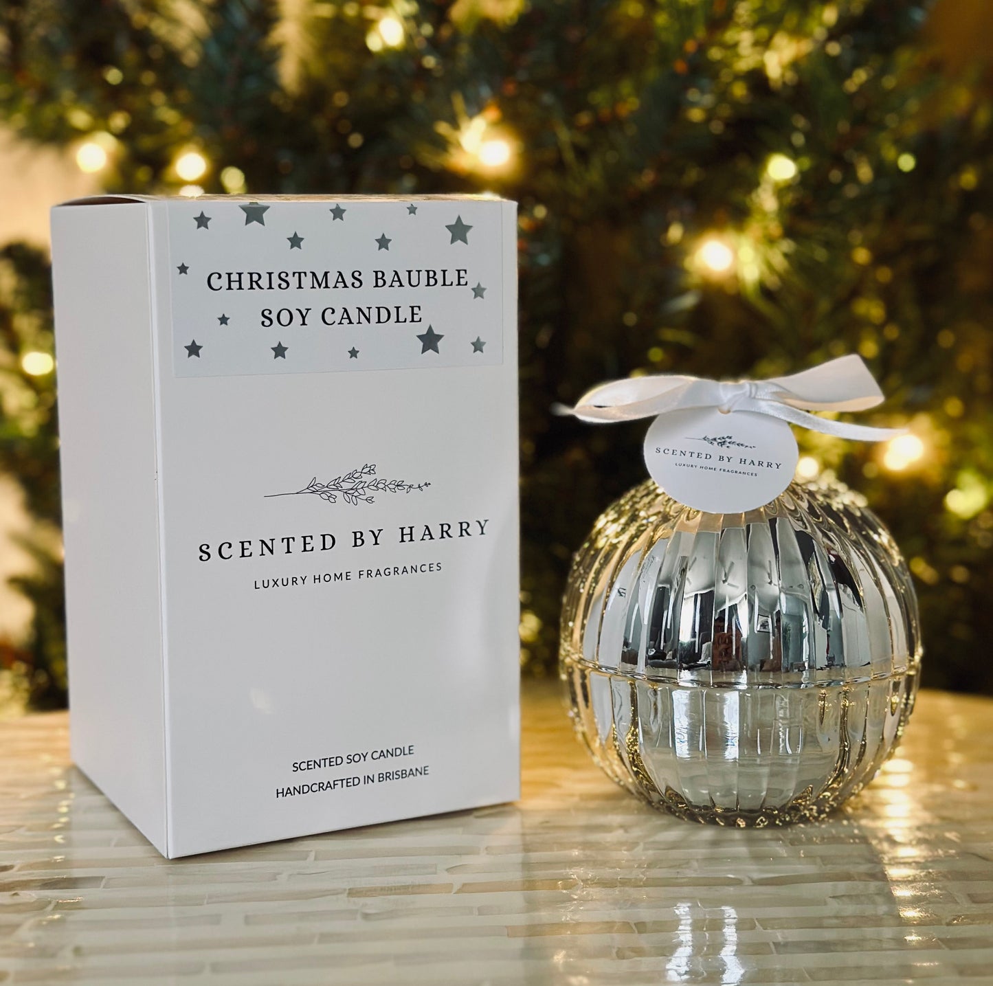 Christmas Bauble Candle