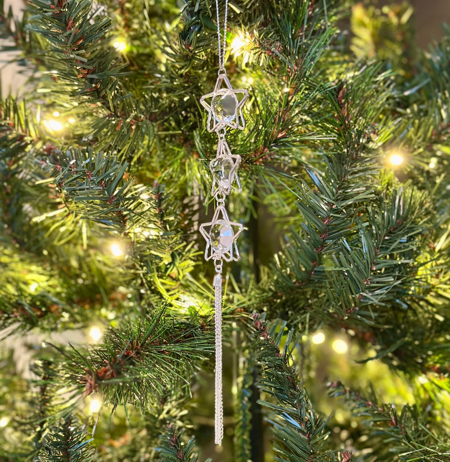 Crystal Star Ornament