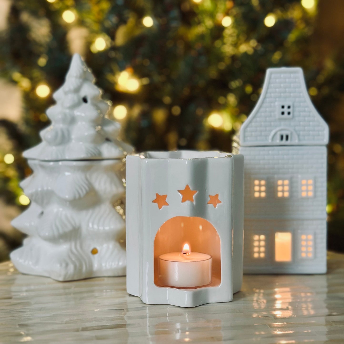 Fir Tree Ceramic Oil and Melt Burner