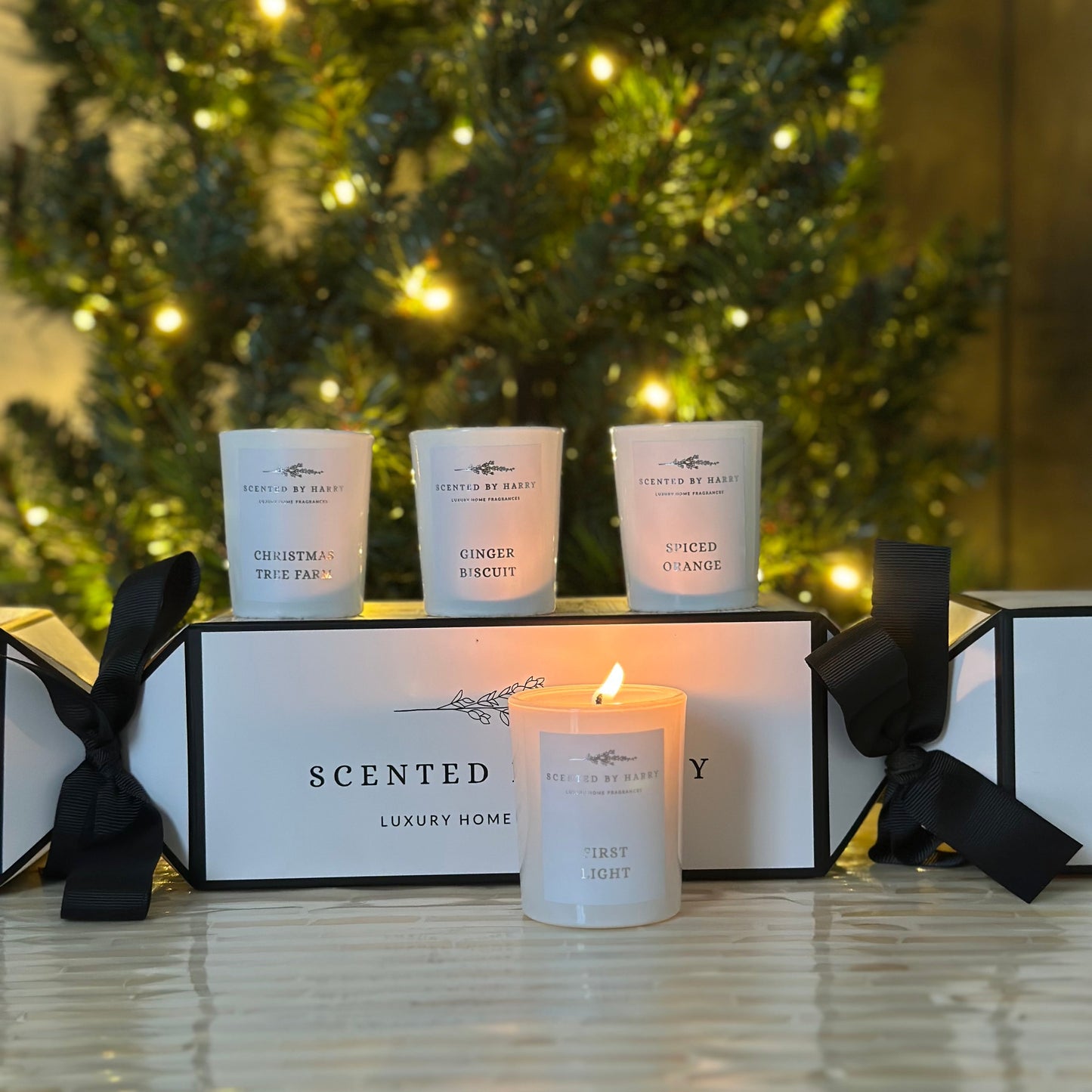 Christmas Bon Bon Candle Set – 4 x 70g Soy Candles