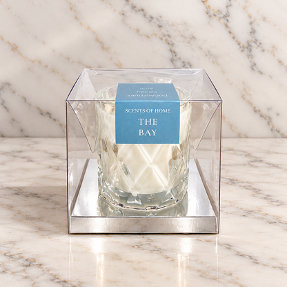 Cut Glass Petite Candle - Scents of Home Collection