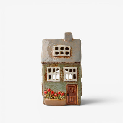 Devon Petite Tealight Cottage Sage