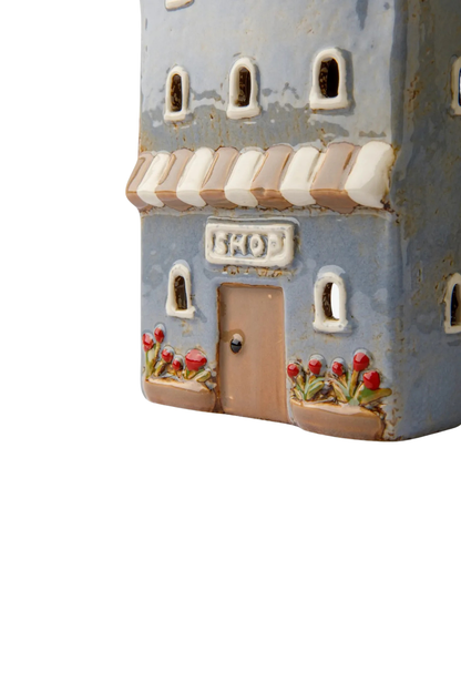 Devon Flower Shop Tealight Cornflour