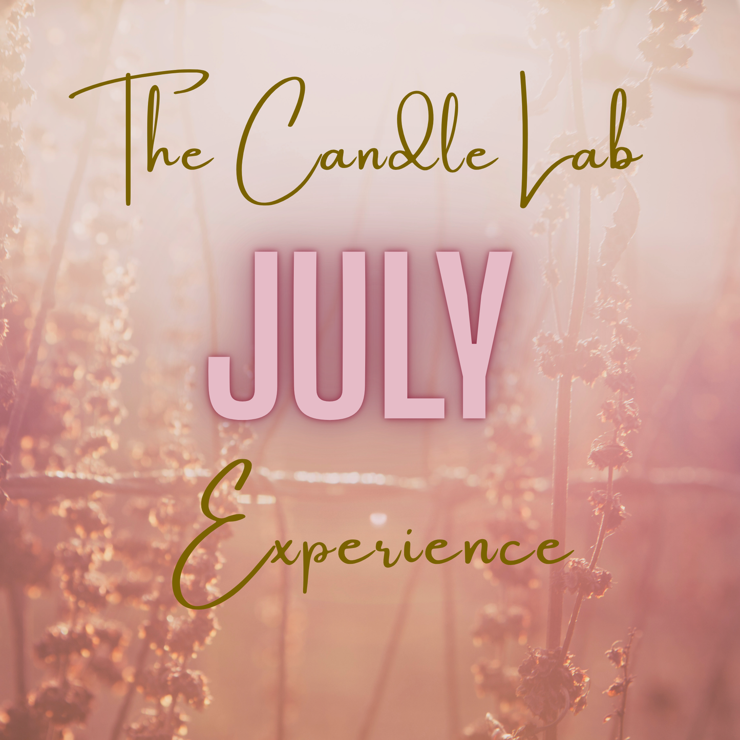 July - The Candle Lab Experience