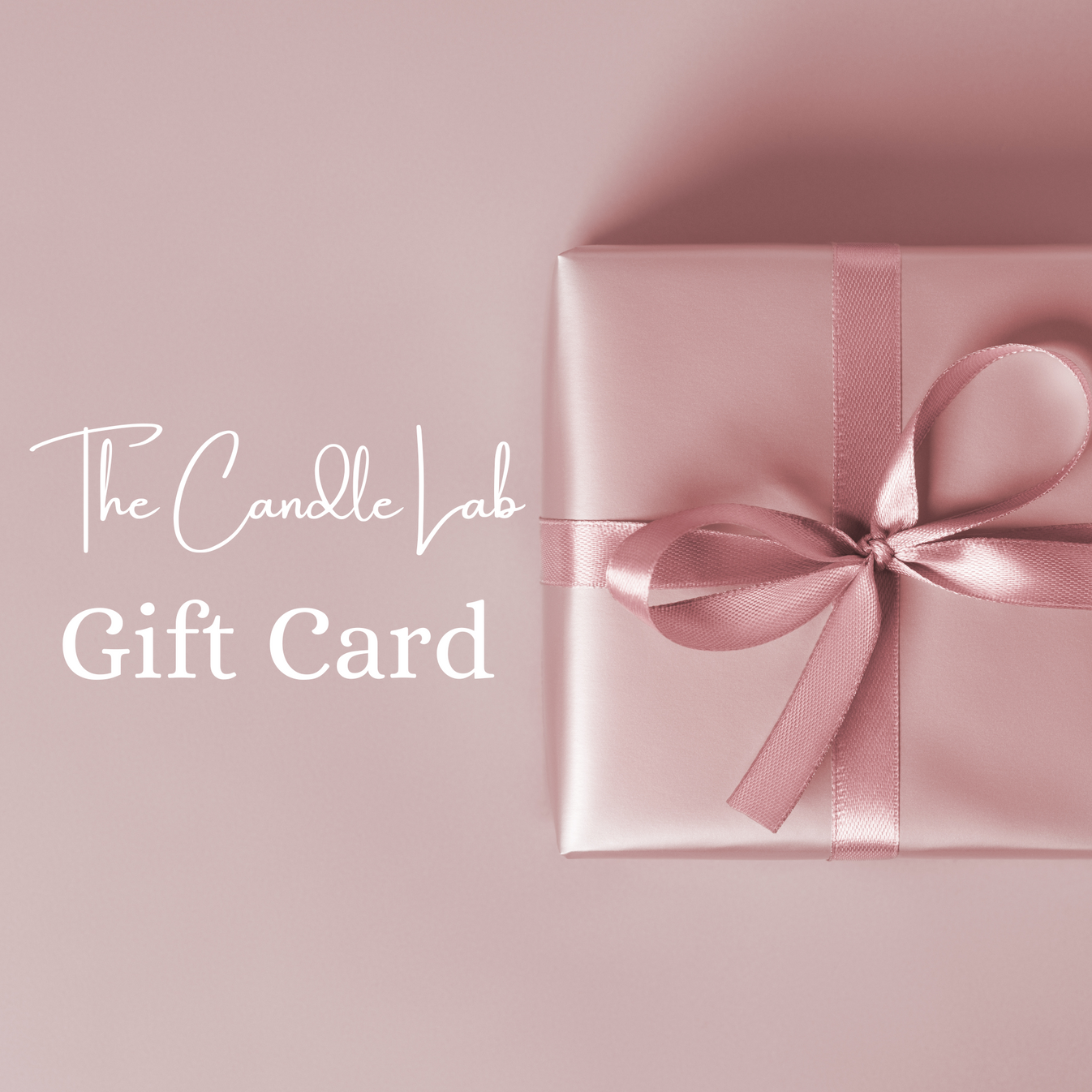 The Candle Lab Gift Card Scented by Harry