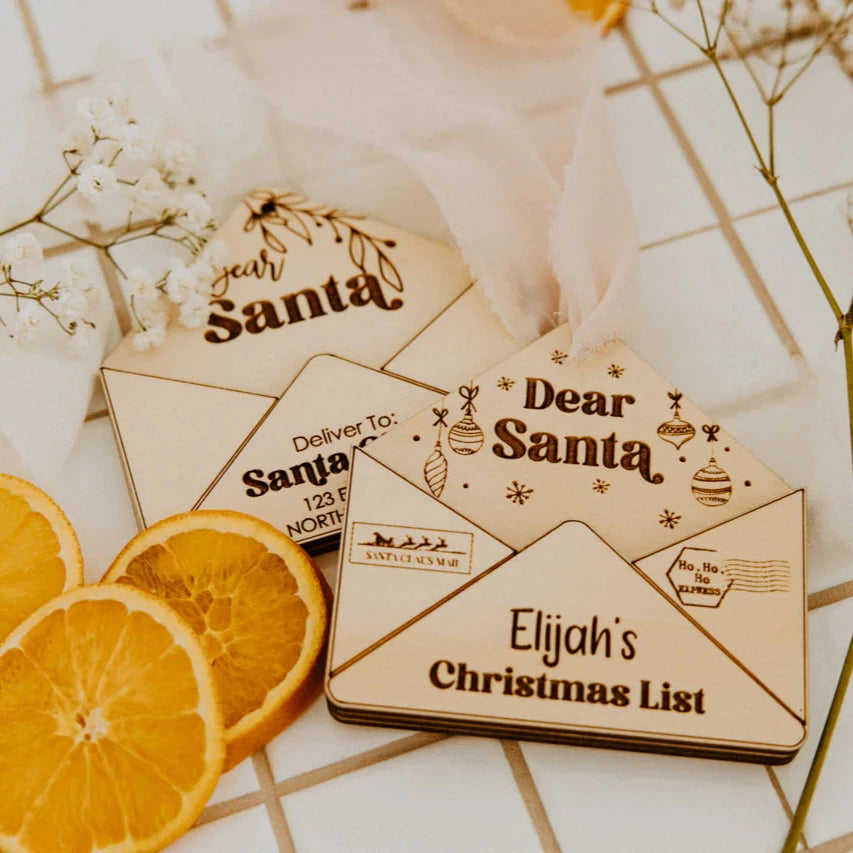 Santa Letter Ornaments