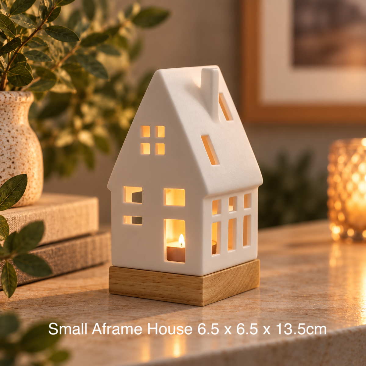 Porcelain Tea Light House Range
